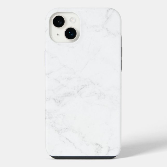 Funda Para iPhone Mármol blanco (Reverso)