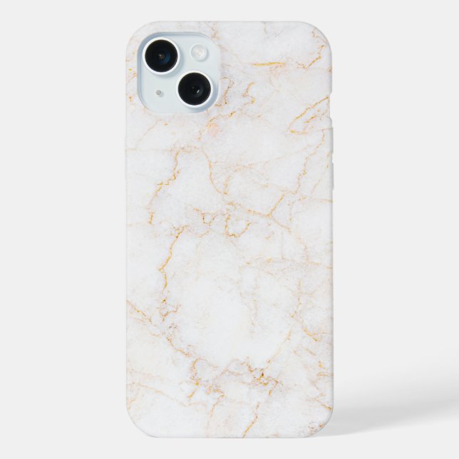 Funda Para iPhone Mármol blanco (Reverso )
