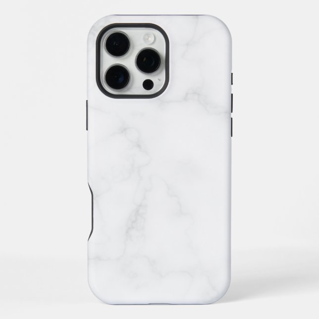 Funda Para iPhone Mármol blanco (Reverso )