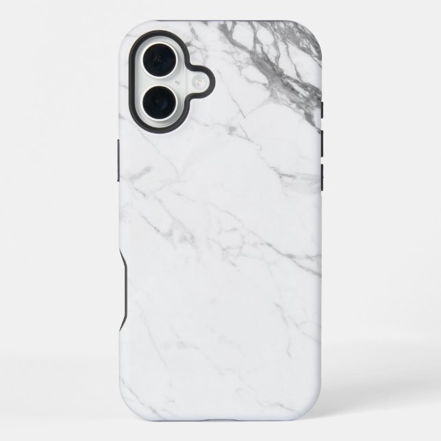 Funda Para iPhone Mármol blanco (Reverso )