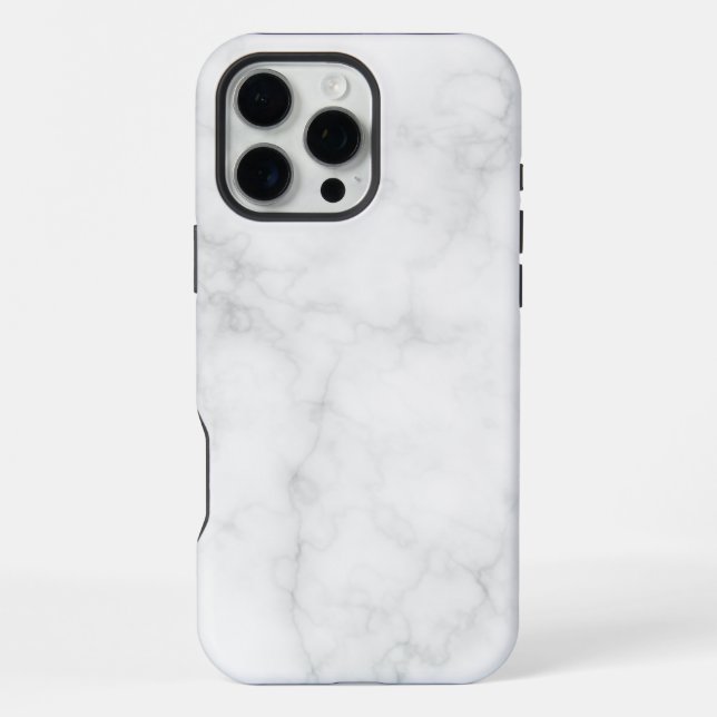 Funda Para iPhone Mármol blanco (Reverso )