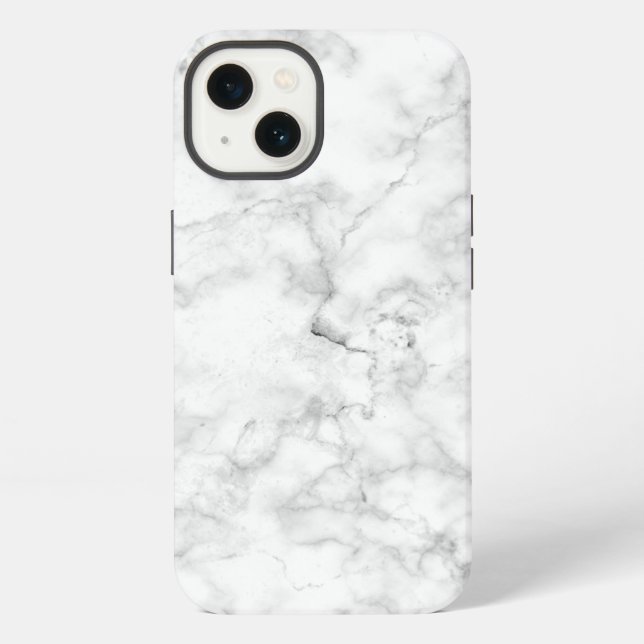 Funda Para iPhone Mármol blanco (Reverso )