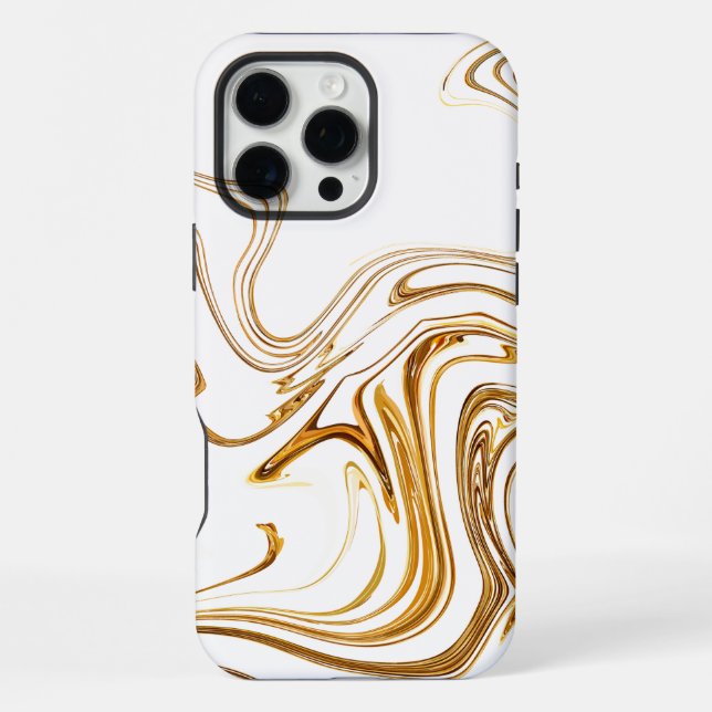 Funda Para iPhone Mármol blanco (Reverso )