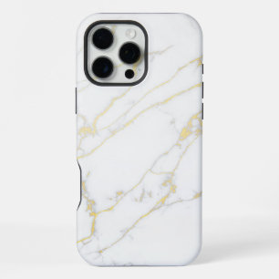 Funda Para iPhone 16 Pro Max Mármol Blanco 