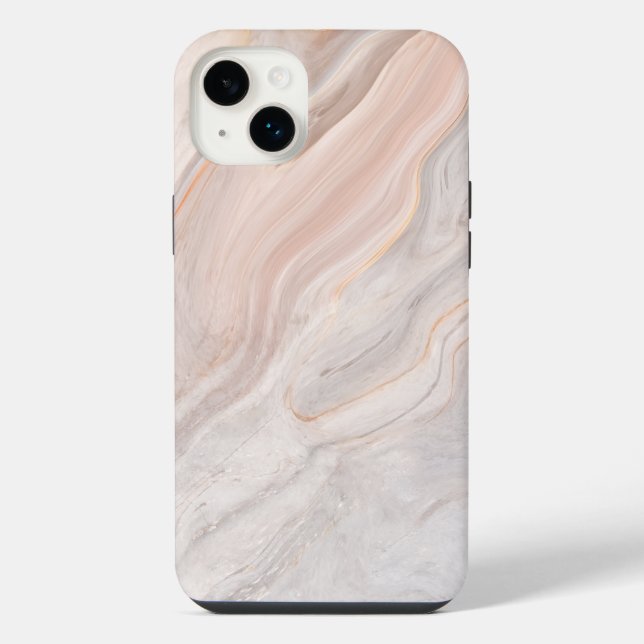 Funda Para iPhone Mármol blanco (Reverso)