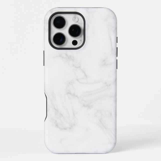 Funda Para iPhone Mármol blanco (Reverso )