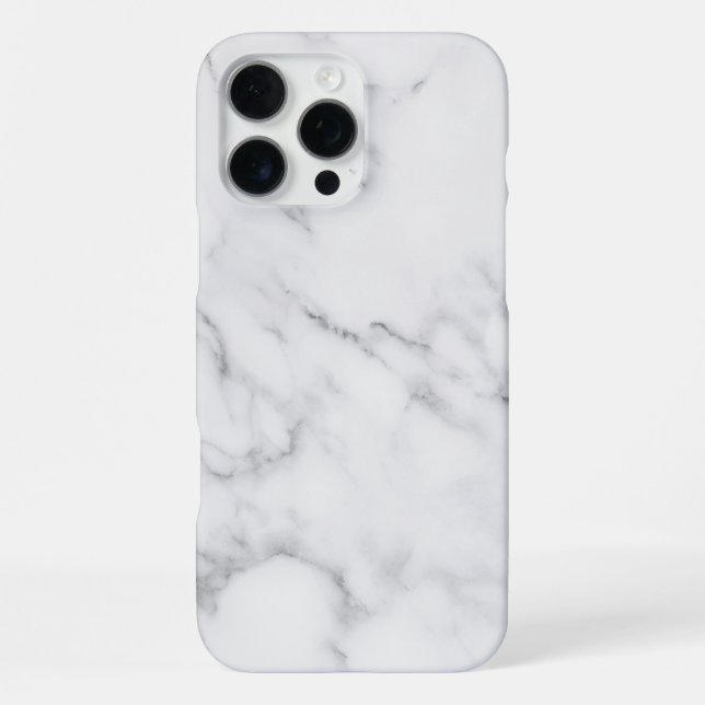 Funda Para iPhone Mármol blanco (Reverso )