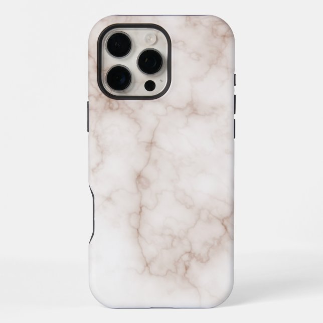 Funda Para iPhone Mármol blanco (Reverso )