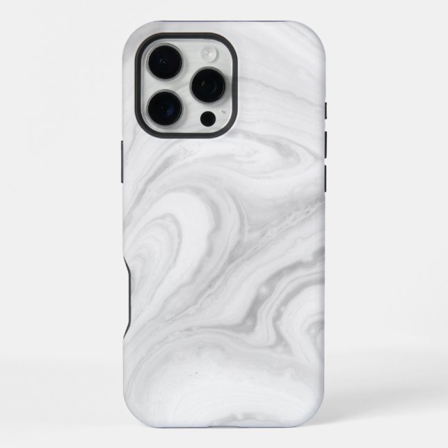 Funda Para iPhone Mármol blanco (Reverso )