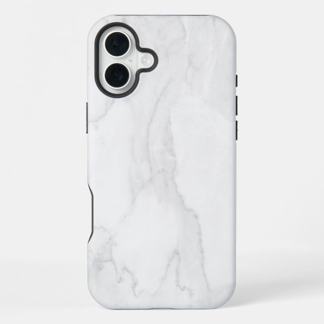 Funda Para iPhone Mármol blanco (Reverso )
