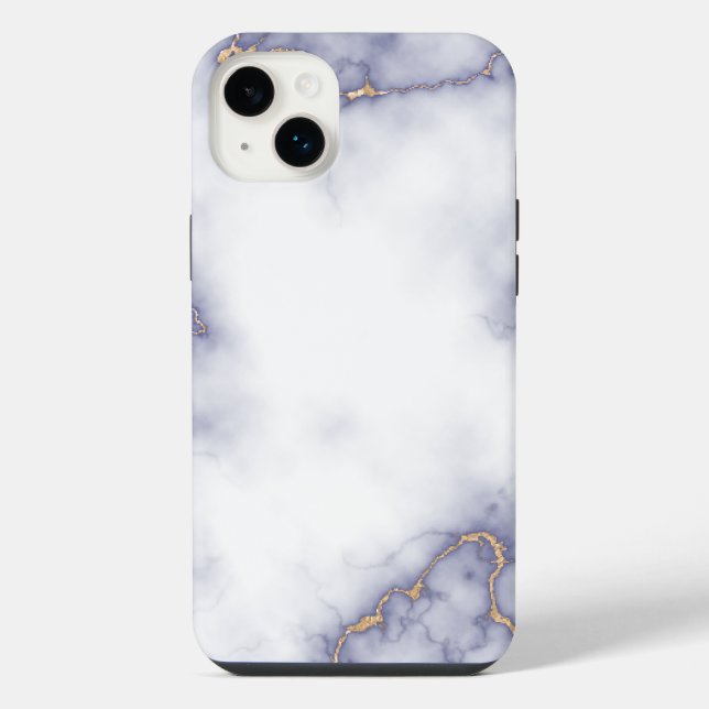 Funda Para iPhone Mármol blanco (Reverso)