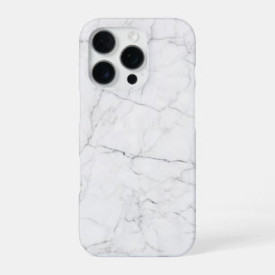 Funda Para iPhone 16 Pro Mármol Blanco Elegante