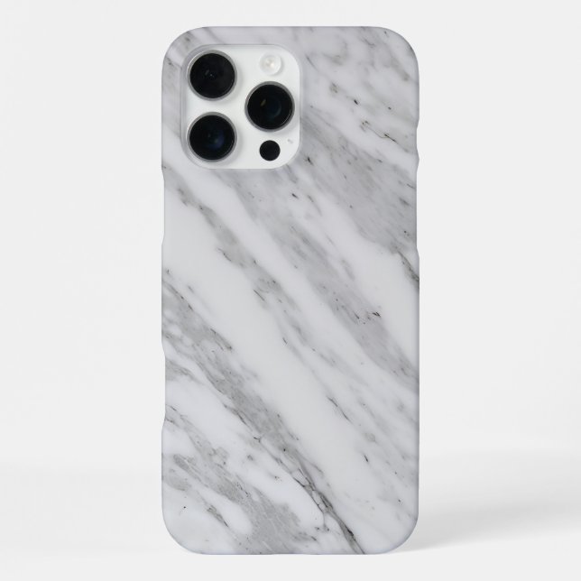 Funda Para iPhone Mármol Blanco Elegante (Reverso )