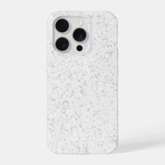 Funda Para iPhone Mármol blanco elegante (Reverso )