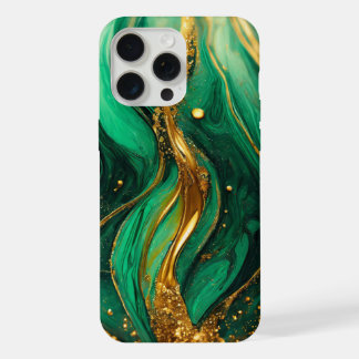 Mármol elegante de oro verde moderno
