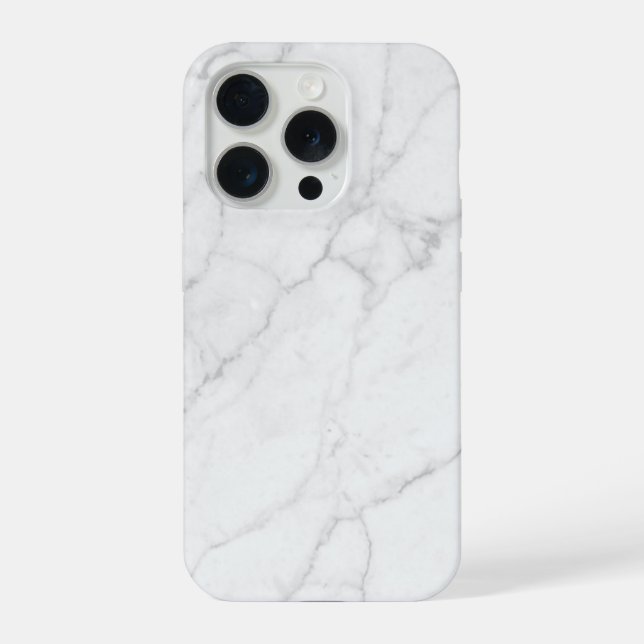 Funda Para iPhone Mármol Gris Humeante Remolino (Reverso )