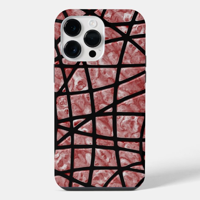 Funda Para iPhone Mármol rosa (Reverso )
