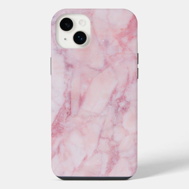 Funda Para iPhone Mármol rosa (Reverso)