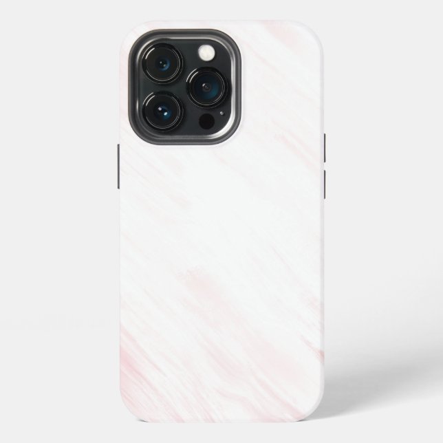 Funda Para iPhone Mármol Texturizado Rosa Elegante (Reverso )