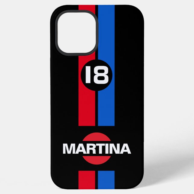 Funda Para iPhone MARTINA (funda duro) (Reverso )
