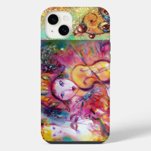 FUNDA PARA  iPhone 14 PLUS MÁSCARA VENECIANA / ARLEQUÍN Y COLUMBINA