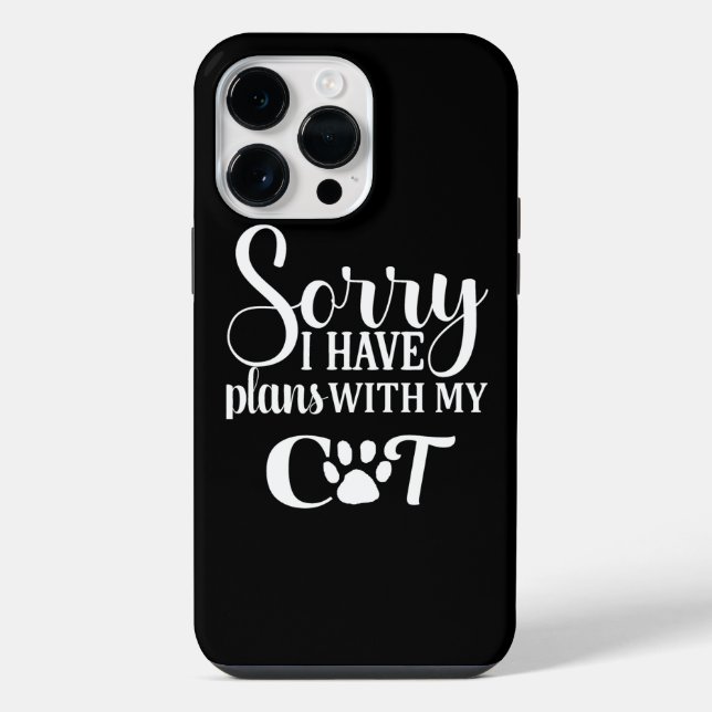Funda Para iPhone Mascota Gatito de Interior (Reverso )