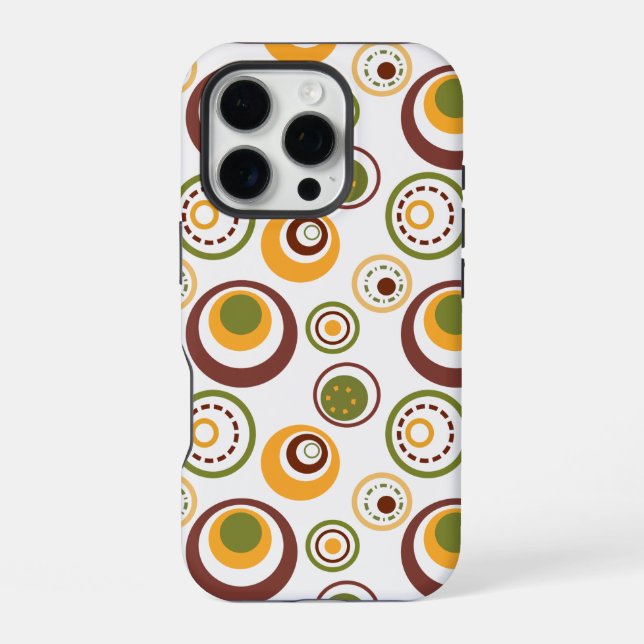Funda Para iPhone Masticadores de mandíbula MCM marrones  (Reverso )