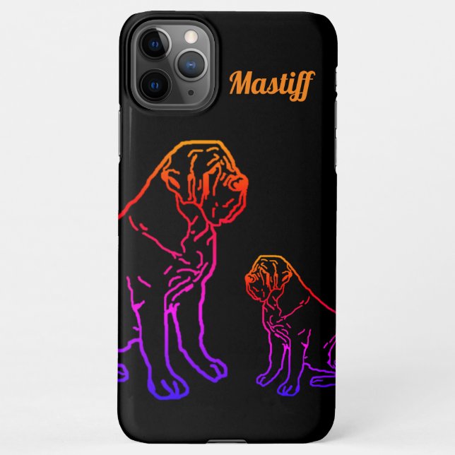 Funda Para iPhone Mastiff Pilou  (Reverso)