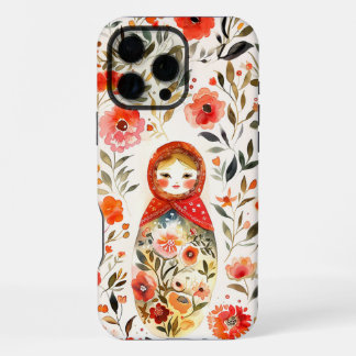Funda Para iPhone 16 Pro Max Matrioska, muñeca rusa