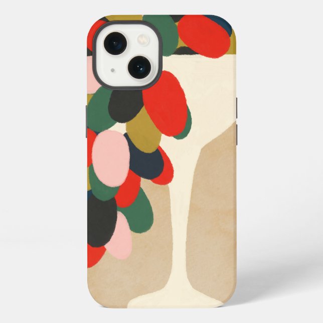 Funda Para iPhone Matriz de Uva (Reverso )