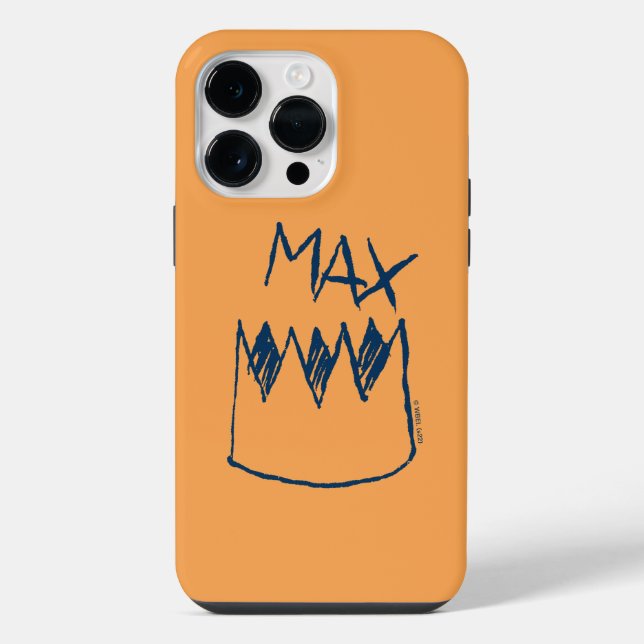 Funda Para iPhone Max & Crown Sketch (Reverso )