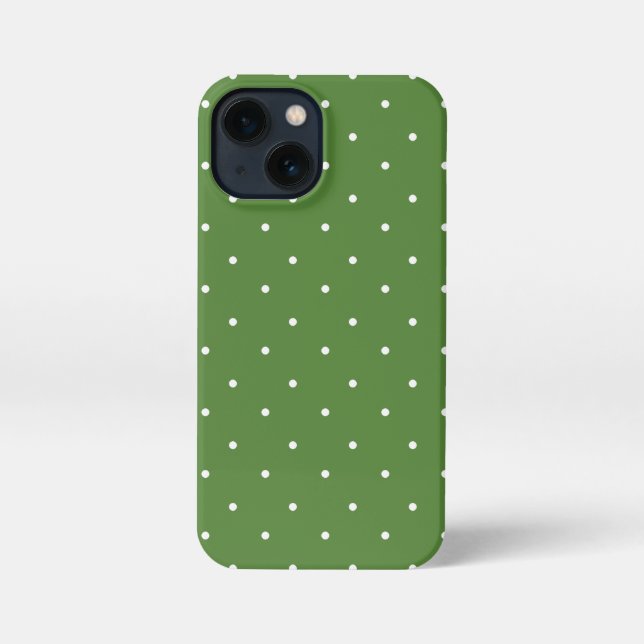 Funda Para iPhone Máximo de estuches de teléfono de puntos de polka  (Reverso )