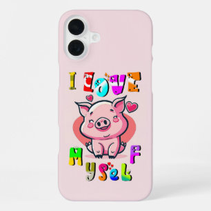 Funda Para iPhone 16 Plus Me amo a mí mismo