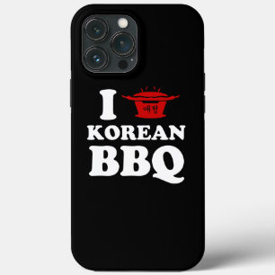 Funda Para iPhone 13 Pro Max Me encanta el BBQ coreano (고기구이)