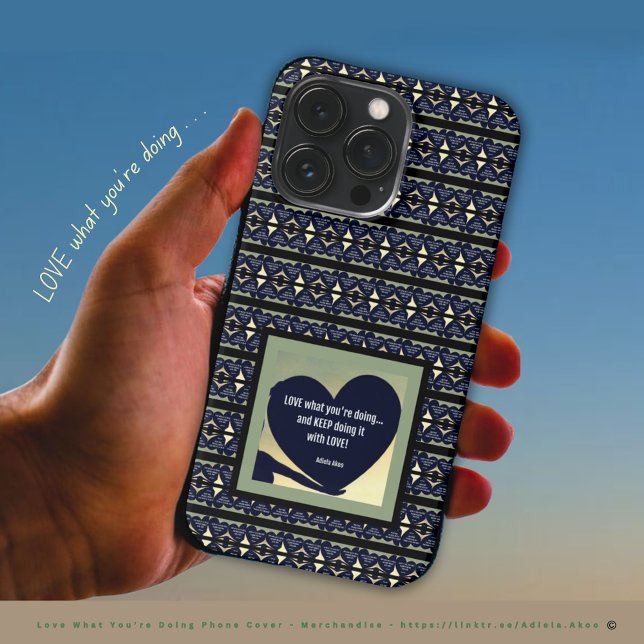 Funda Para iPhone Me encanta lo que estás haciendo por los casos tel (LOVE What You're Doing Phone Case by Poet Adiela Akoo. LOVE it? GET it! Shop my store for fab finds!)