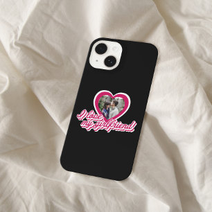 Funda Para iPhone 14 Me encanta mi novia Personalizado personalizada.