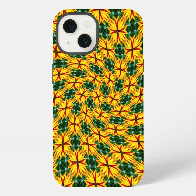 Funda Para iPhone Me Gustan Las Flores Únicas (Reverso )