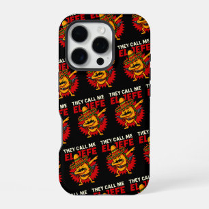 Funda Para iPhone 16 Pro Me Llaman El Jefe Taco Divertido Jefe Cinco De May