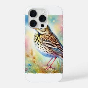 Meadow Pipit in Light 120924AREF140 - Watercolor