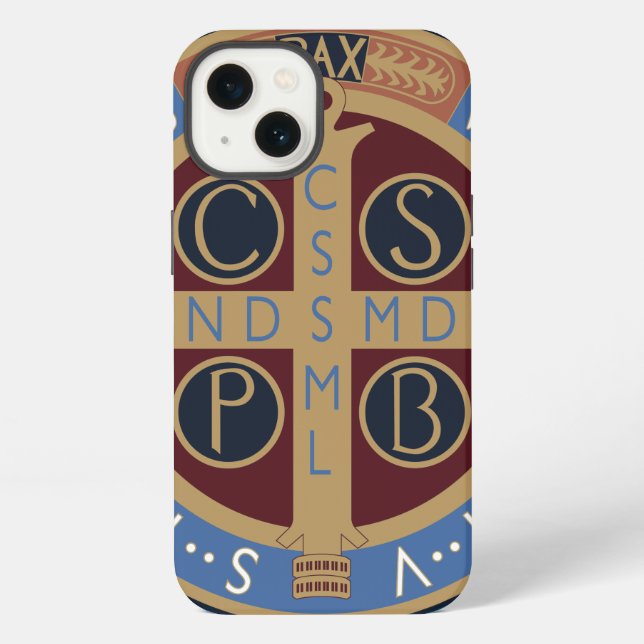 Funda Para iPhone Medalla de San Benito (Reverso )