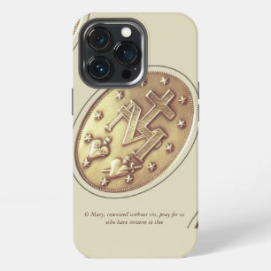 Funda Para iPhone 13 Pro medalla milagrosa