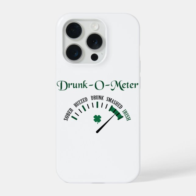 Funda Para iPhone Medidor de Borracho (Reverso )