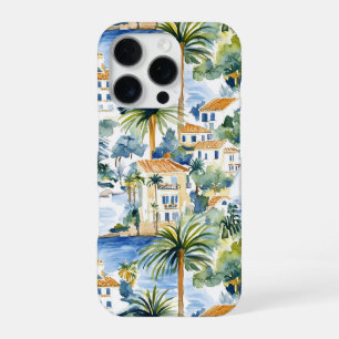 Funda Para iPhone 16 Pro Mediterráneo Azul tropical