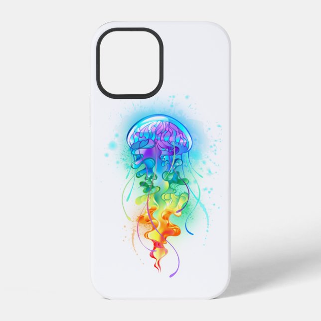 Funda Para iPhone Medusa arcoíris (Reverso )