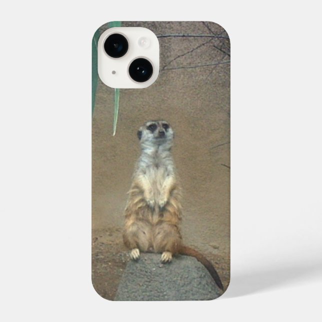 Funda Para iPhone Meerkat iPhone Case (Reverso )