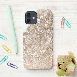 Funda Para iPhone 12 Mehendi Henna