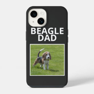 FUNDA PARA iPhone 14 MEJOR FOTO DE PAPÁ PERRO BEAGLE 