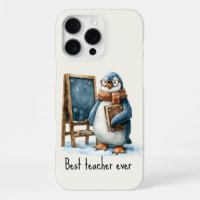 Mejor maestro jamás diseño de pingüino de invierno