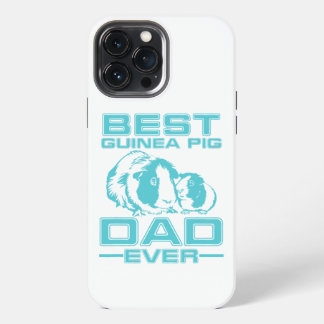 Funda Para iPhone 13 Pro Max Mejor papá de cobaya de la historia Casa Mascota A