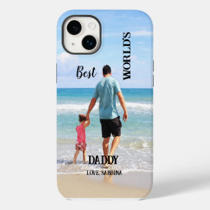 Funda Para iPhone 14 Plus Mejor Papá del Mundo Foto Personalizada